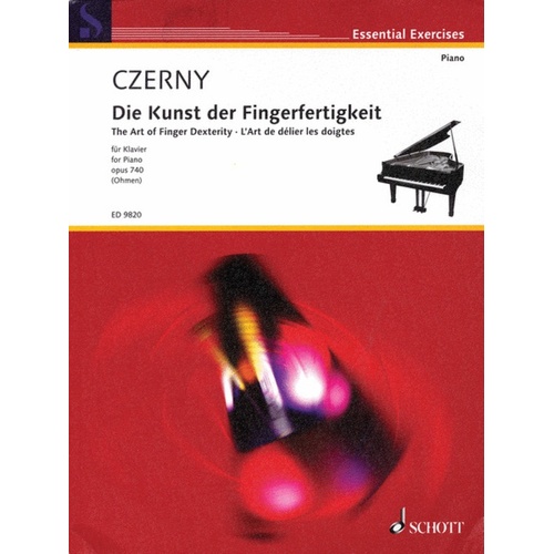 Art Of Finger Dexterity Op 740 Comp Ed Ohmen Book