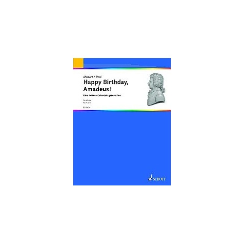 Happy Birthday Amadeus! Piano Solo by Dietrich Paul