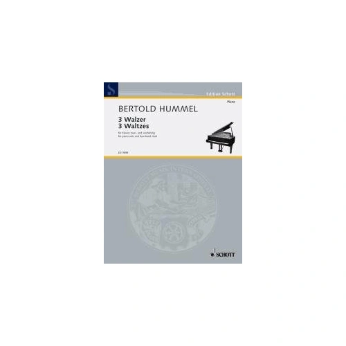 Hummel - Three Waltzes Op. 95 f for Piano Solo/Piano Duet