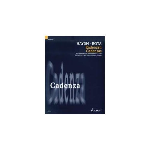 Cadenzas to Haydn Concerto in G Major Hob. XVIII:4 for Piano Solo by Nino Rota, Schott Music, 8 Pages