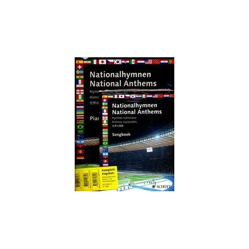 National Anthems 50 Hymns for Piano - Revised Edition with Texts and Information