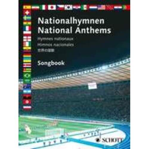 National Anthems Songbook Melody Edition (Softcover Book)