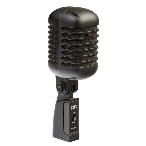 Eikon DM55V2BK Vintage Professional Vocal Dynamic Microphone Satin Black