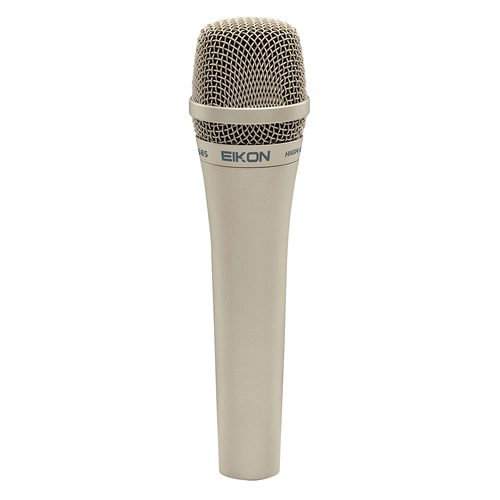 Eikon DM585 Professional Vocal Dynamic Microphone with Clip, Cardioid Polar Pattern, Frequency Response 50-17000 Hz, 3 Pin XLR Male Connector