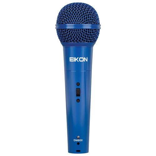 Eikon DM800 Dynamic Vocal Microphone with 4.5m XLR Cable, Cardioid Polar Pattern, Frequency Response 60-14000 Hz