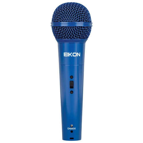 Eikon DM800 Blue Dynamic Vocal Microphone with 4.5m XLR Cable