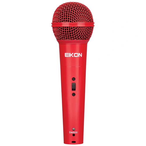 Eikon DM800 Vocal Dynamic Microphone with 4.5m XLR Cable, Cardioid Polar Pattern, 60-14000 Hz Frequency Response