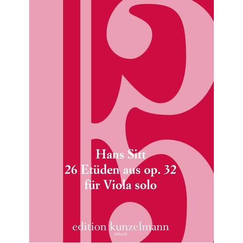 Studies 26 Op 32 For Viola 2nd To 5th Position Book