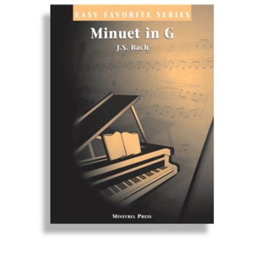 Minuet in G Major Easy Piano Solo by J.S. Bach, Arranged by Alexander Cole, Easy Favorite Series