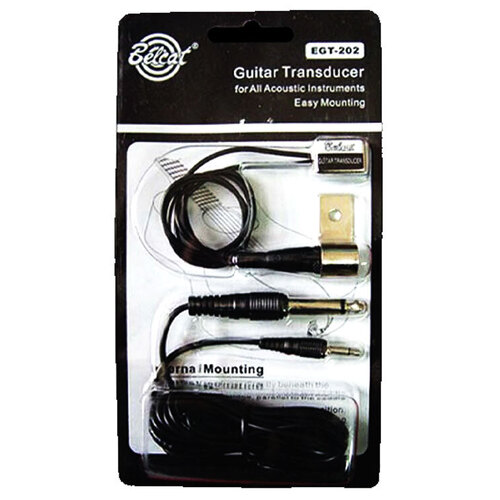 Belcat EGT-202 Easy Surface Mounted Double Transducer Pickup System for Acoustic Instruments