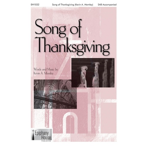 Song Of Thanksgiving Sab Book