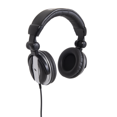 Eikon HFJ700 DJ Stereo Headphones with Dynamic Neodymium Magnet, 50mm Driver, 5-30000 Hz Frequency Range, 3.5mm & 6.3mm Jack
