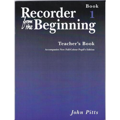 Recorder From The Beginning Teachers Book 1 Rev (Softcover Book)