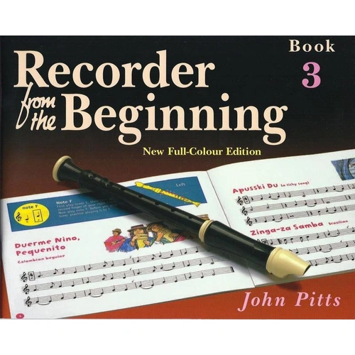 Recorder From The Beginning Pupil's Book 3 Revised Edition