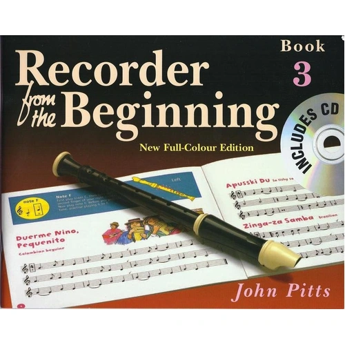 Recorder From The Beginning Pupil's Book/CD 3