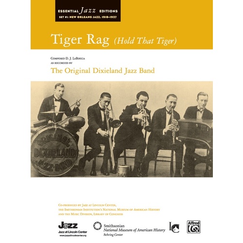 Tiger Rag (Hold that Tiger) Jazz Ensemble Sheet Music Grade 3.5 Score