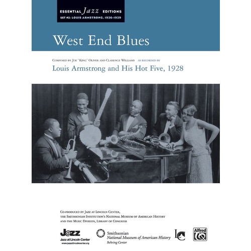 West End Blues Jazz Ensemble Sheet Music Grade 3.5 Score