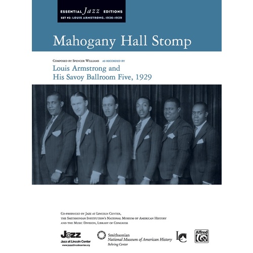 Mahogany Hall Stomp Score