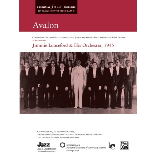 Avalon JE Grade 3.5 Jazz Ensemble Sheet Music