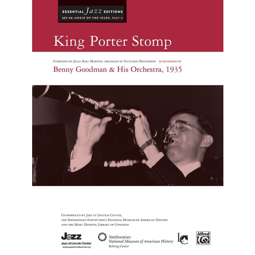 King Porter Stomp Jazz Ensemble Sheet Music Grade 3.5 Score