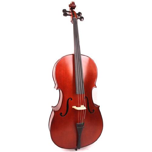Ernst Keller CB300 Series 4/4 Size Cello Outfit in Matte Finish