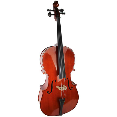 Ernst Keller CB300 Series 4/4 Size Cello Outfit in Gloss Finish
