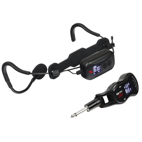 Eikon EKJ&H Wireless Headset Microphone System UHF 512-541 MHz with USB-C Charging Cable