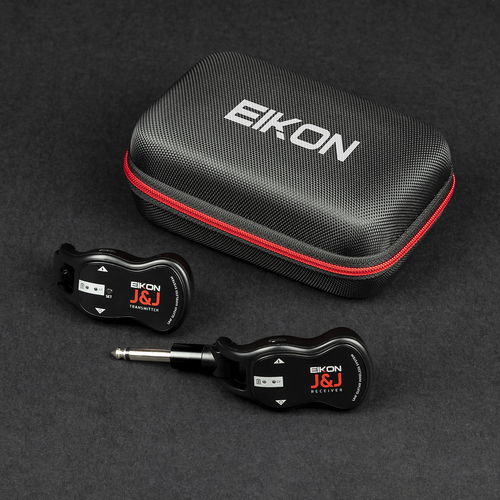 Eikon EKJJA UHF Guitar Wireless System 512-541.7 MHz with Transmitter, Receiver, USB-C Charging Cable