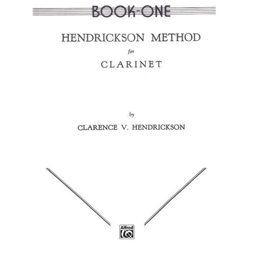 Hendrickson Method Clarinet Book 1
