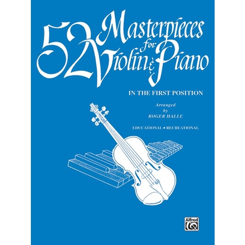 Masterpieces 52 For Violin