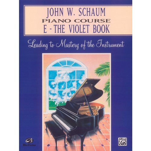 Piano Course Book E Violet Revised Gr 3