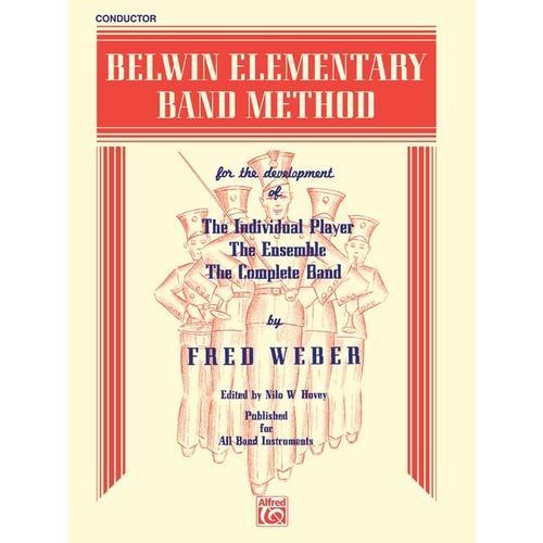 Belwin Elementary Band Method Conductor Score - Concert Band Sheet Music