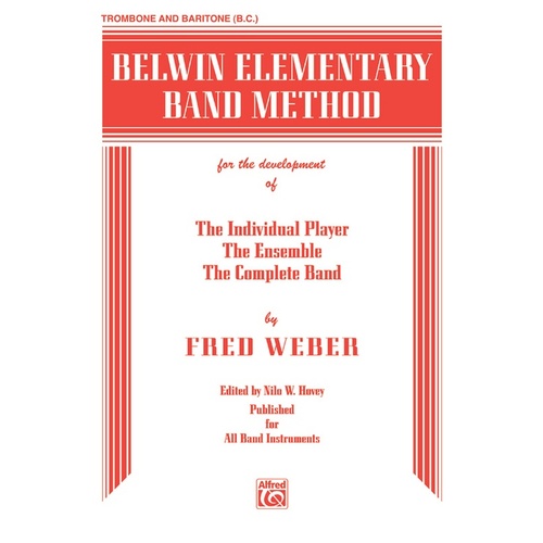 Belwin Elementary Band Method for Trombone