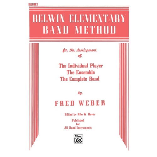 Belwin Elementary Band Method for Drums