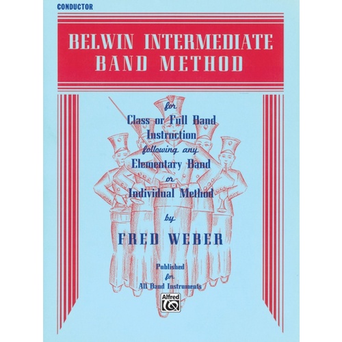 Belwin Intermediate Band Method Conductor Score