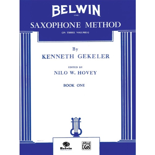 Belwin Saxophone Method Book 1