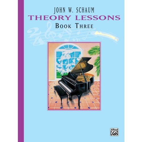 Theory Lessons Book 3 - Piano Sheet Music