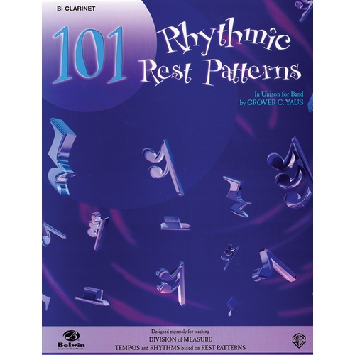 101 Rhythmic Rest Patterns for Flute Sheet Music