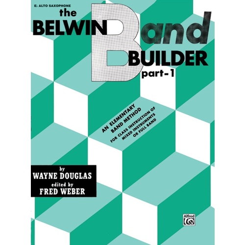 Belwin Band Builder Part 1 E Flat Alto Sax