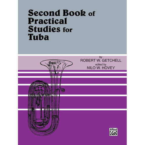 Second Book of Practical Studies for Tuba by Getchell