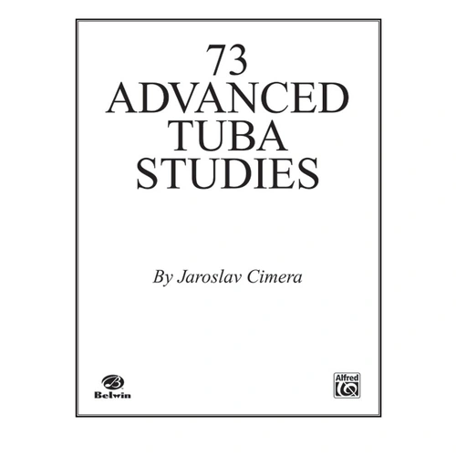 73 Advanced Tuba Studies by Jaroslav Cimera
