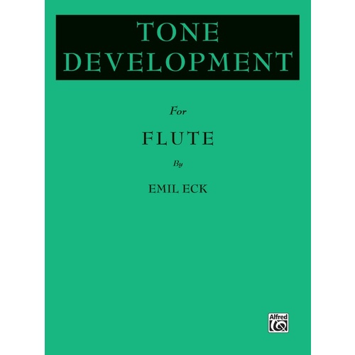Tone Development for Flute Sheet Music
