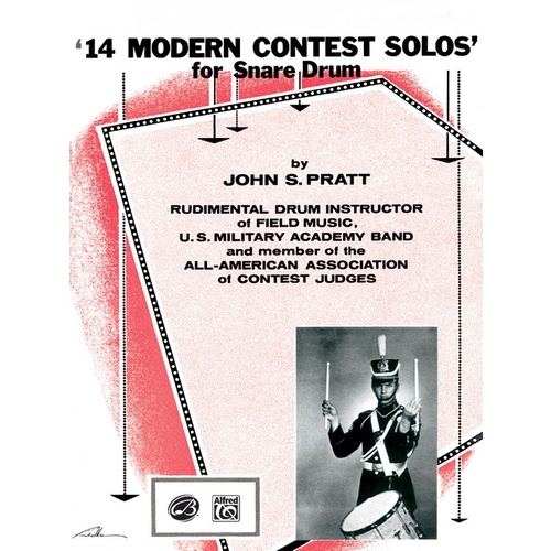 Modern Contest Solos 14 Drum