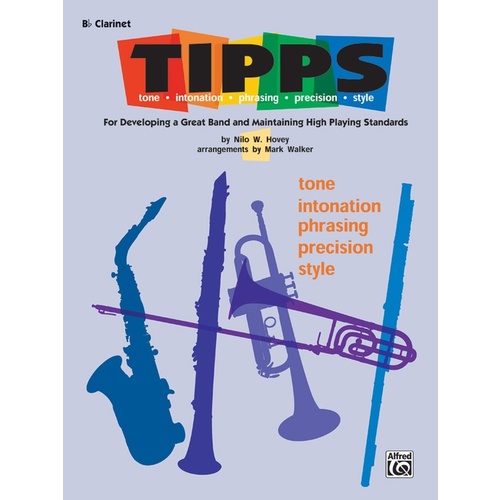 T-I-P-P-S for Band B Flat Clarinet Sheet Music