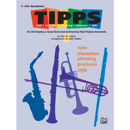 T-I-P-P-S for Band E Flat Alto Saxophone Sheet Music