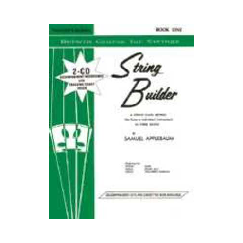 String Builder Book One - Teacher's Manual for Violin, Viola, Cello, Bass, Piano