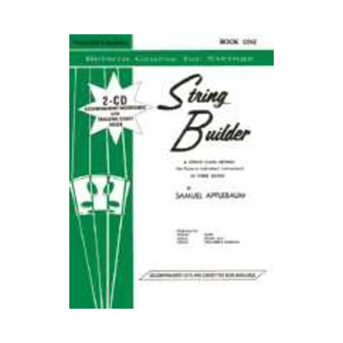 String Builder Book One - Teacher's Manual for Violin, Viola, Cello, Bass