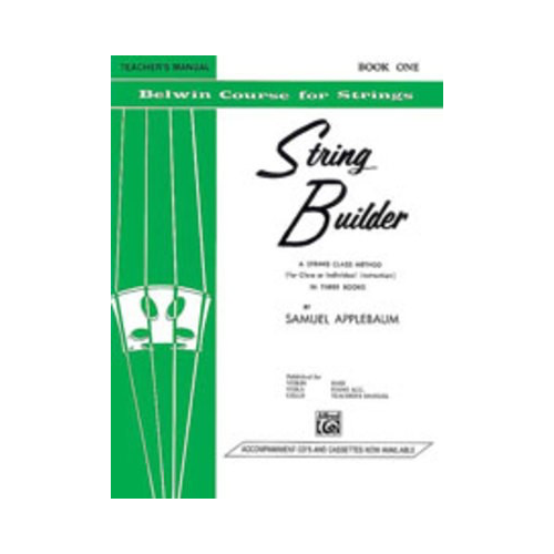String Builder Book One - Cello Part Sheet Music
