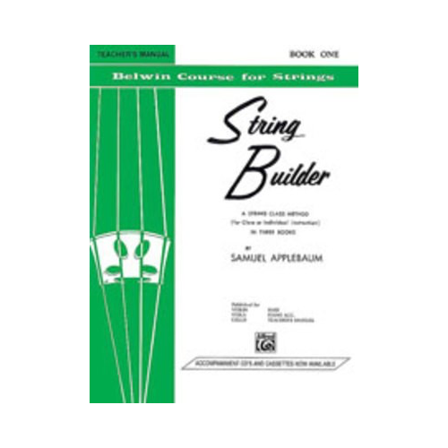 String Builder Book One - Cello Part Sheet Music