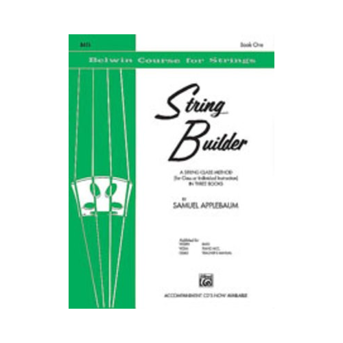 String Builder Book One - Bass Part Sheet Music